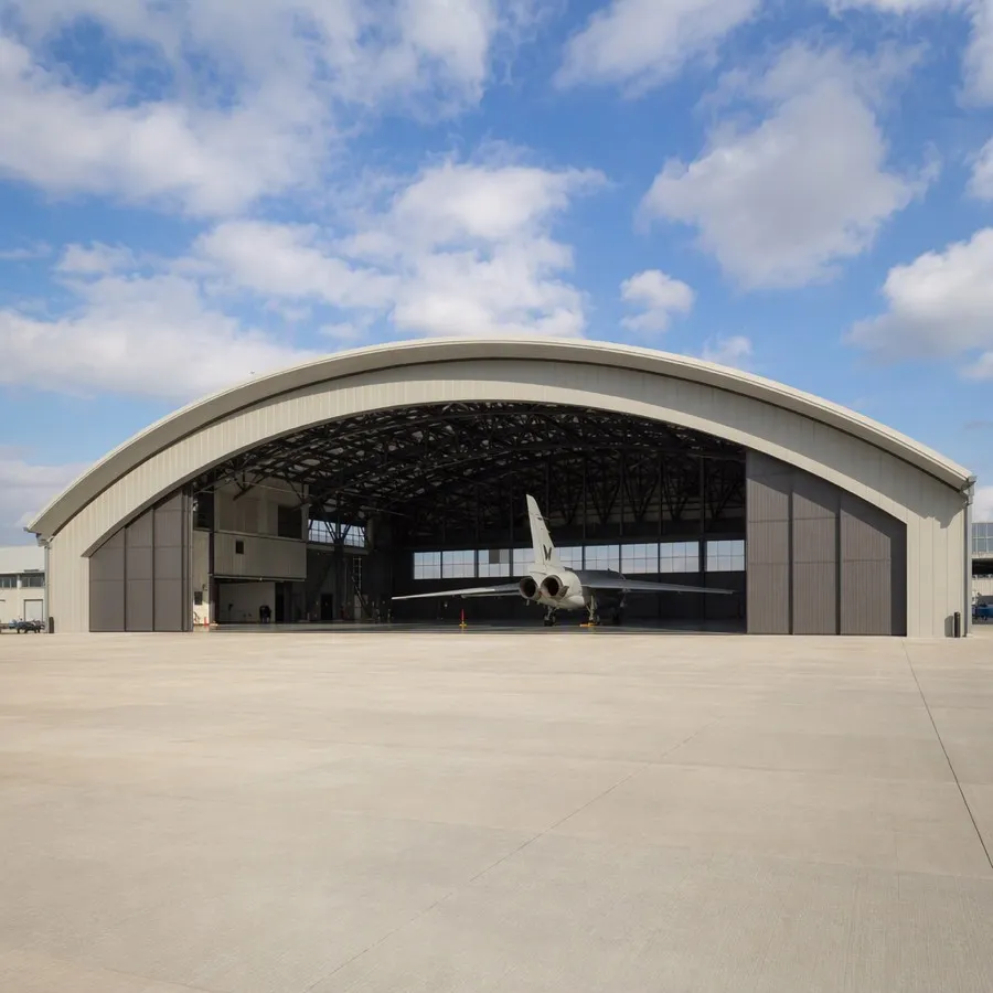 Steel Aircraft Hangar