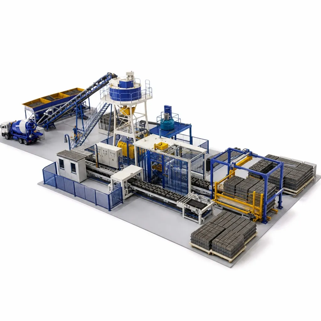 Automatic Block Production Line