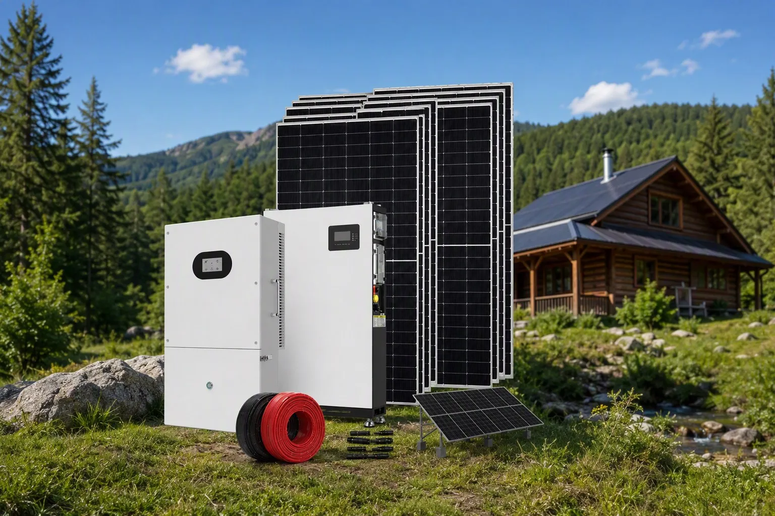 Off-Grid Home Solar System