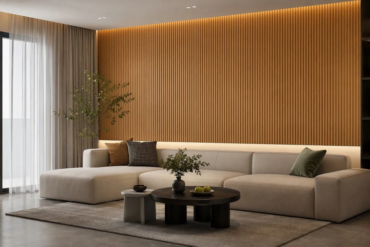 Interior Fluted Wall Panel
