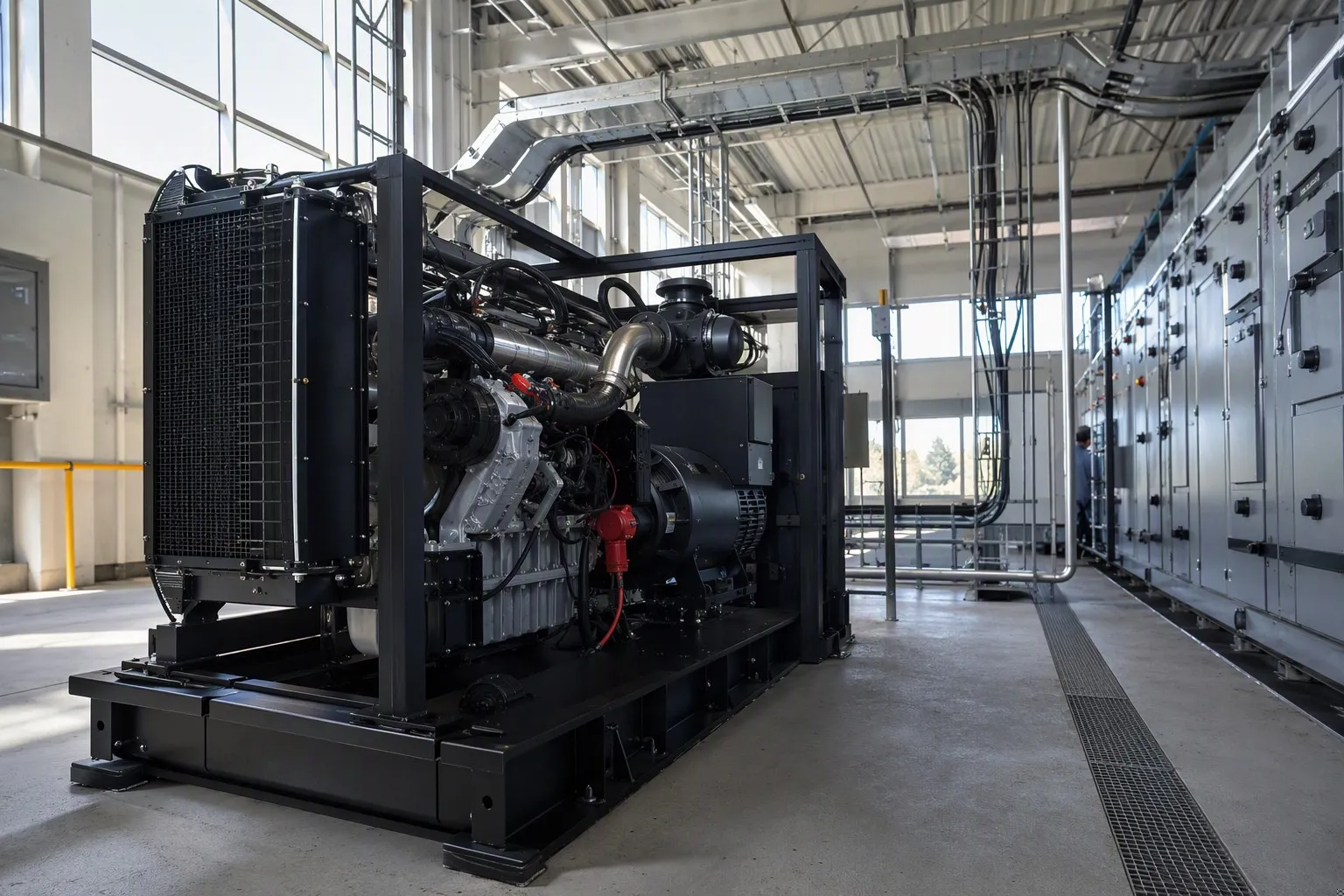Open-Frame Diesel Generator