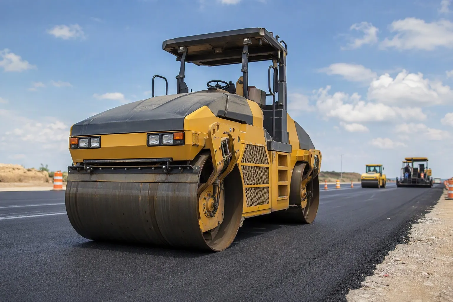Vibratory Road Roller