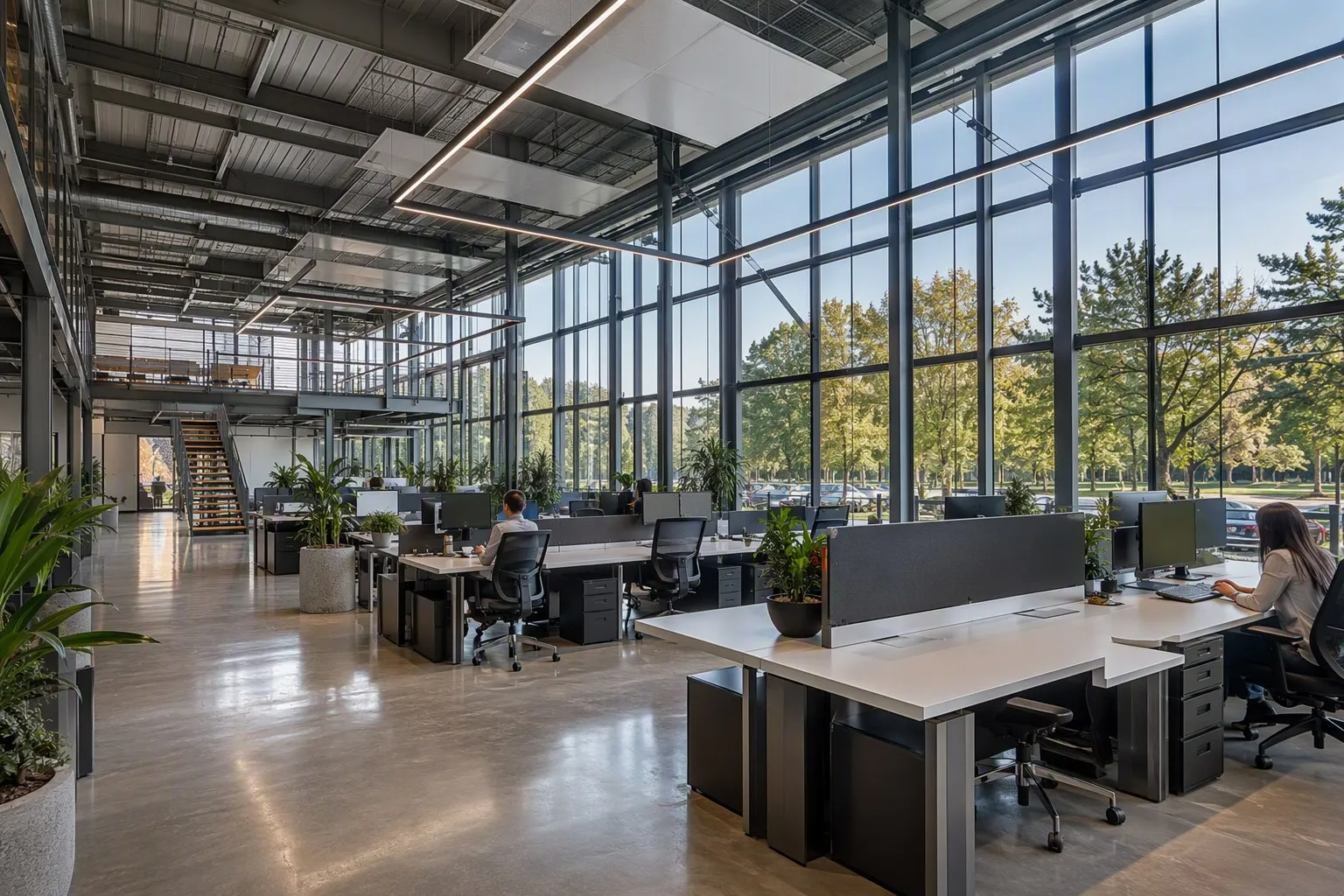 Steel Office Building