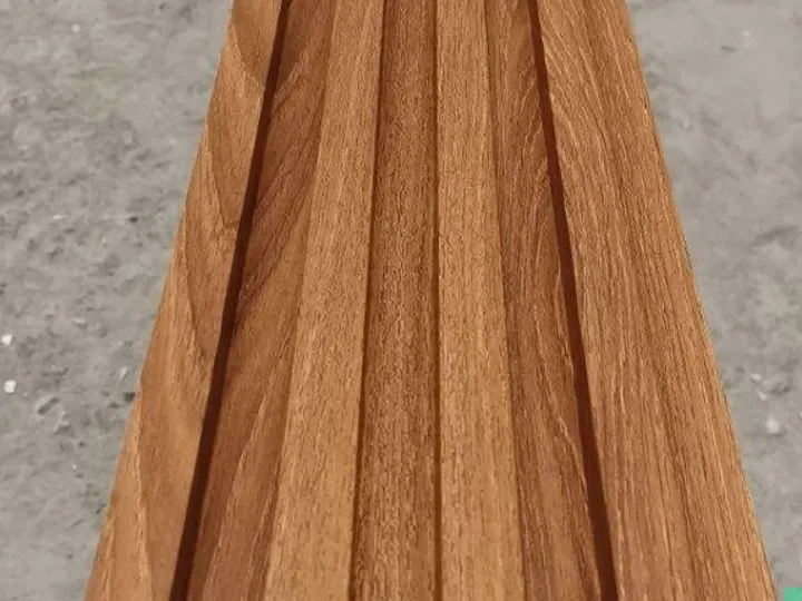 Interior Fluted Wall Panel Golden Oak
