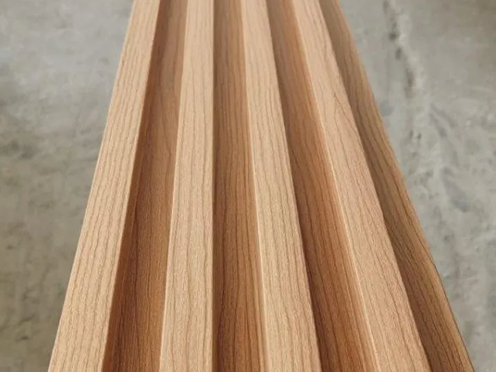 Interior Fluted Wall Panel Honey Oak