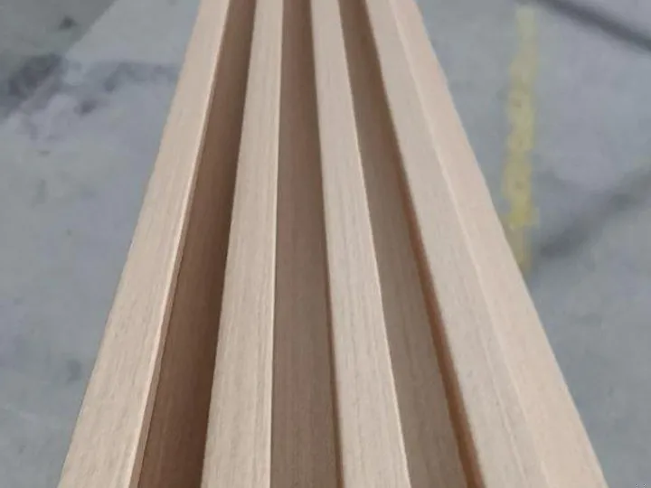 Interior Fluted Wall Panel Light Oak
