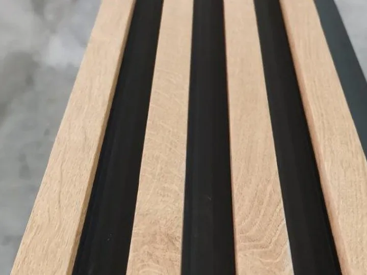 Interior Fluted Wall Panel Natural Oak