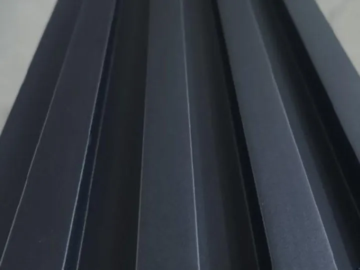 Interior Fluted Wall Panel Slate Grey