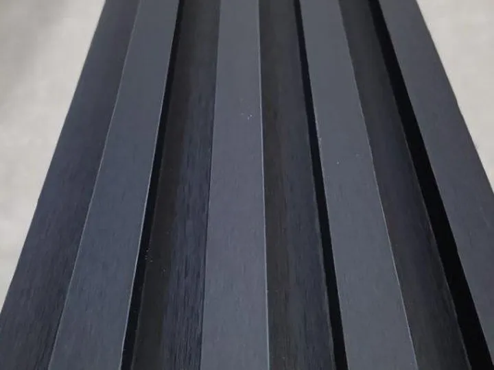 Exterior WPC Wall Panel Charcoal