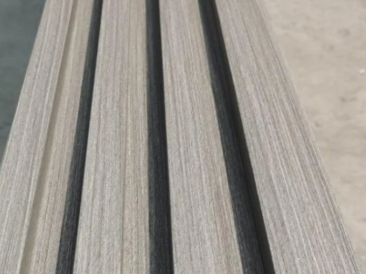 Exterior WPC Wall Panel Grey Oak